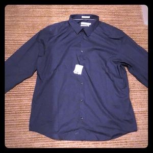 Brand new men’s Calvin Klein blue button down